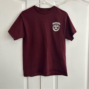 Men’s Medium Original Harvard Burgundy Short Sleeve Tee